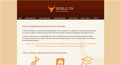 Desktop Screenshot of noble-ox.com